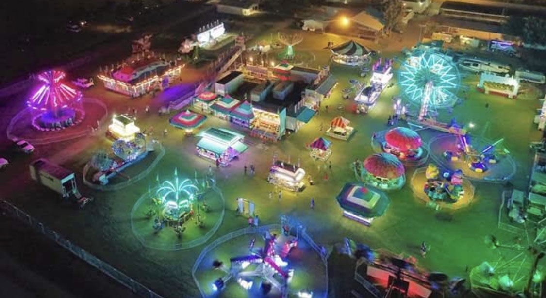 Johnson Brothers Attractions at night
